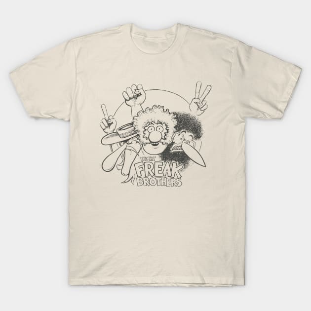 the fabulous furry freak brothers T-Shirt by mirgasuga